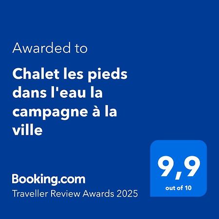 Chalet Les Pieds Dans L'Eau La Campagne A La Ville Saint-Doulchard Zewnętrze zdjęcie