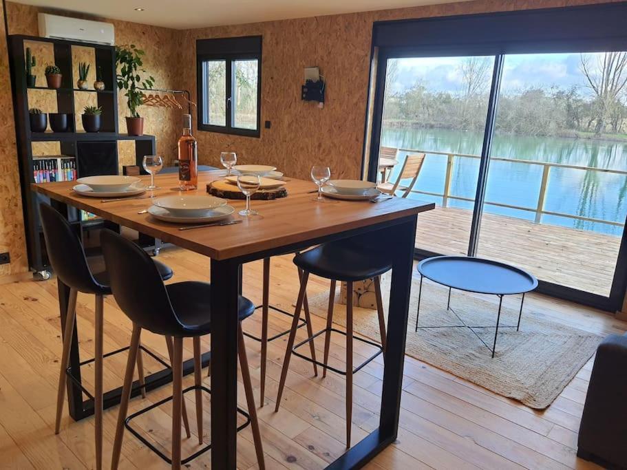 Chalet Les Pieds Dans L'Eau La Campagne A La Ville Saint-Doulchard Zewnętrze zdjęcie
